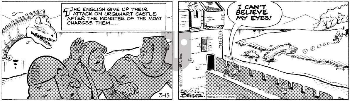 Alley Oop - Thursday March 13, 2003 Comic Strip