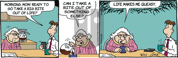 Lola on Monday August 25, 2014 Comic Strip