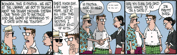 Monty on Monday April 6, 2015 Comic Strip