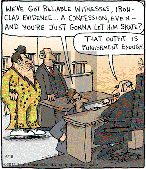 The Argyle Sweater - Friday June 15, 2012 Comic Strip