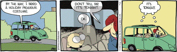 The Buckets on Monday November 9, 2015 Comic Strip