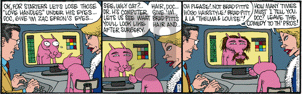 Monty on Monday April 18, 2011 Comic Strip
