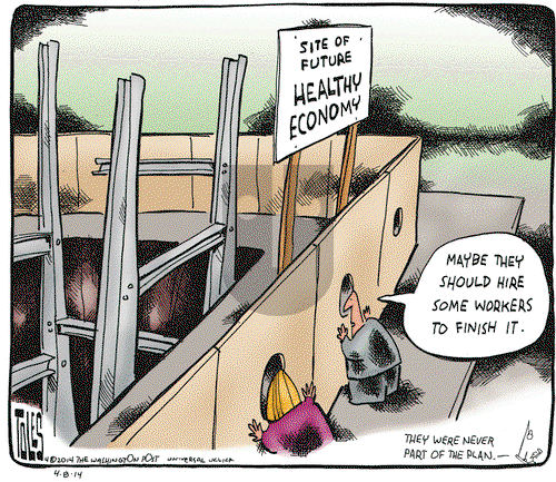 Tom Toles on Tuesday April 8, 2014 Comic Strip
