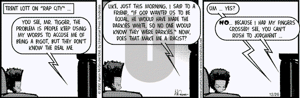 The Boondocks on Thursday July 29, 2010 Comic Strip
