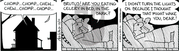 The Born Loser on Thursday December 11, 2008 Comic Strip