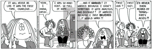 Cathy Classics on Saturday May 27, 1995 Comic Strip