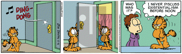 Garfield on Saturday November 4, 2000 Comic Strip