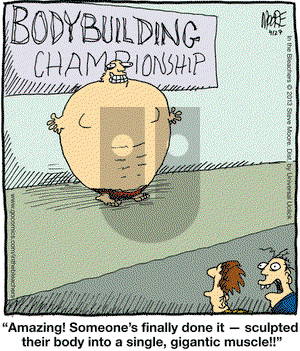 In the Bleachers on Saturday April 27, 2013 Comic Strip