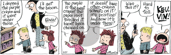Cul de Sac on Tuesday May 27, 2025 Comic Strip
