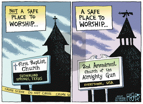 Rob Rogers on Tuesday November 7, 2017 Comic Strip