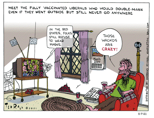 Ted Rall on Friday May 7, 2021 Comic Strip