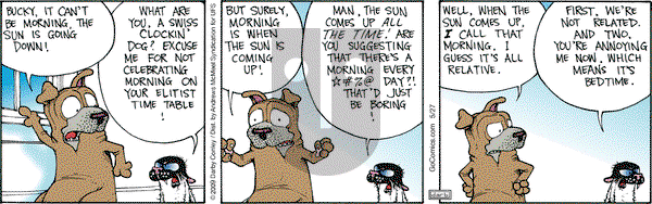 Get Fuzzy - Thursday May 27, 2021 Comic Strip