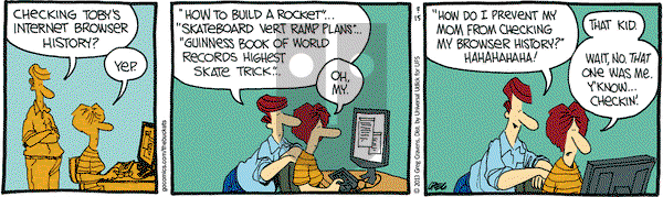 The Buckets on Friday February 15, 2013 Comic Strip
