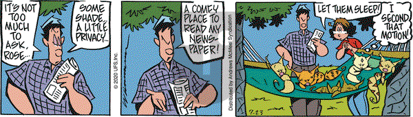 Rose is Rose on Thursday July 23, 2020 Comic Strip