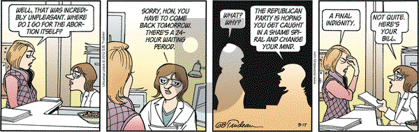 Doonesbury - Saturday March 17, 2012 Comic Strip