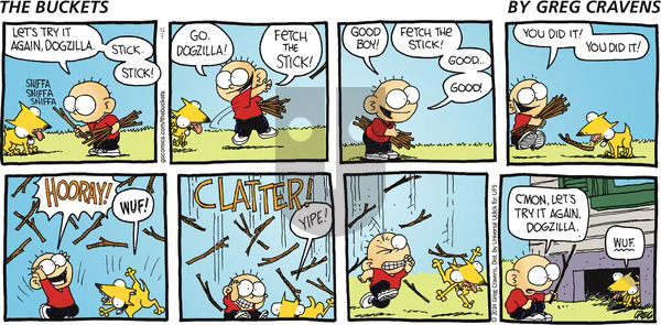 The Buckets on Sunday December 7, 2014 Comic Strip