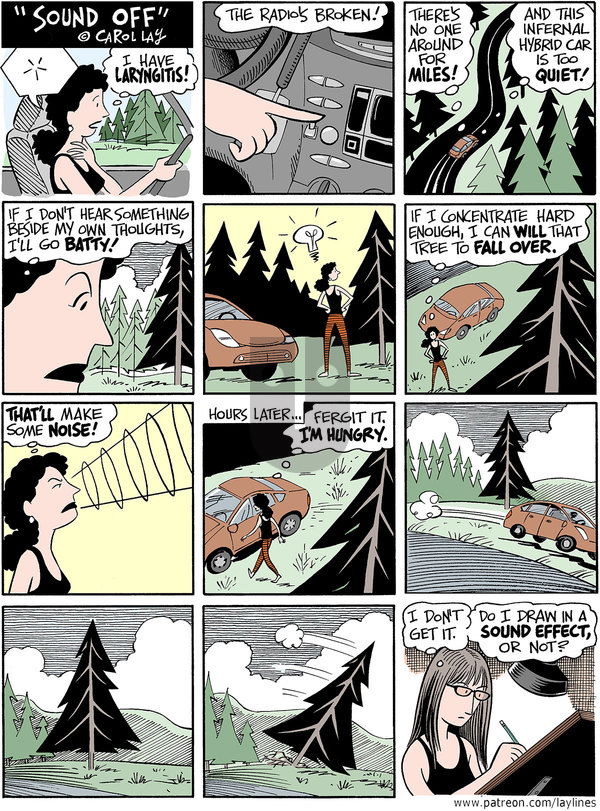 Lay Lines - Monday July 4, 2022 Comic Strip