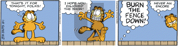 Garfield - Friday October 1, 2010 Comic Strip