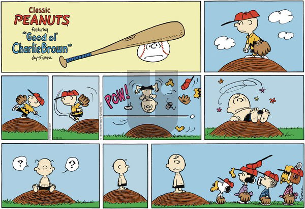 Peanuts on Sunday March 25, 2001 Comic Strip