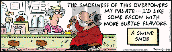 Frank and Ernest on Monday June 19, 2017 Comic Strip