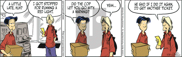 Baldo on Saturday January 31, 2009 Comic Strip
