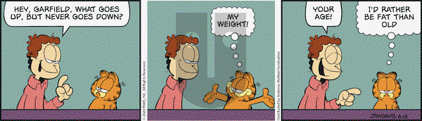 Garfield on Monday June 15, 2020 Comic Strip