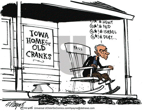 Henry Payne on Tuesday January 3, 2012 Comic Strip