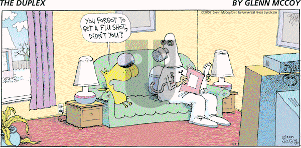 The Duplex on Sunday January 21, 2007 Comic Strip