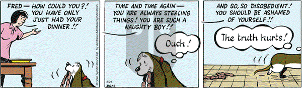 Fred Basset on Friday August 21, 2020 Comic Strip