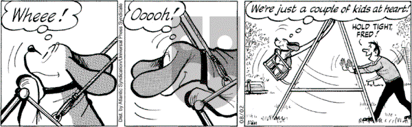 Fred Basset on Thursday August 2, 2007 Comic Strip