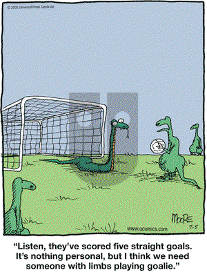 In the Bleachers on Tuesday July 5, 2005 Comic Strip