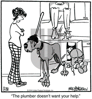 Marmaduke on Monday November 8, 2004 Comic Strip