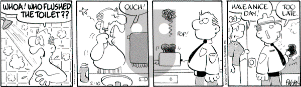 Drabble on Wednesday April 4, 2001 Comic Strip