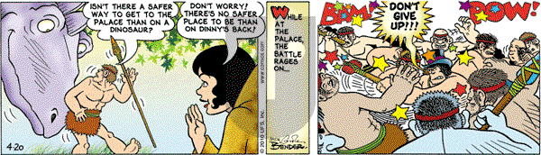 Alley Oop on Tuesday April 20, 2010 Comic Strip