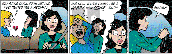 Luann on Thursday March 3, 2016 Comic Strip
