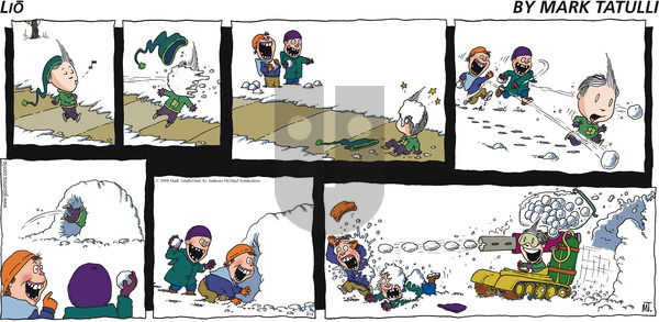 Lio on Sunday February 18, 2018 Comic Strip