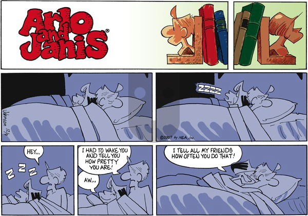 Arlo and Janis on Sunday December 9, 2007 Comic Strip