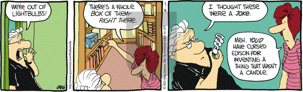 The Buckets on Friday May 18, 2012 Comic Strip