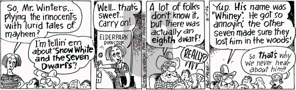 The Elderberries on Saturday August 5, 2006 Comic Strip
