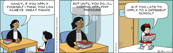 Nancy on Monday June 11, 2018 Comic Strip