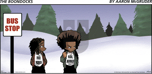 The Boondocks on Sunday October 2, 2011 Comic Strip