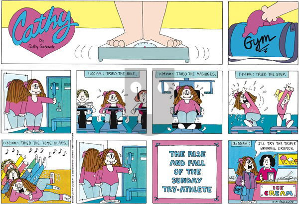 Cathy Classics - Sunday August 20, 2023 Comic Strip