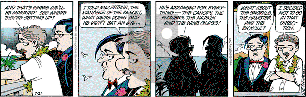 Doonesbury on Wednesday July 21, 1999 Comic Strip