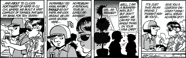 Doonesbury on Thursday June 27, 1996 Comic Strip
