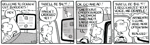Drabble on Tuesday November 22, 2005 Comic Strip