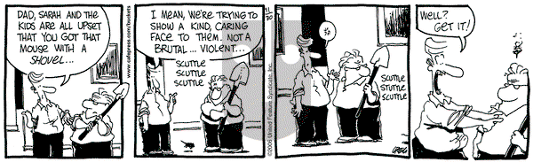 The Buckets on Thursday November 30, 2006 Comic Strip