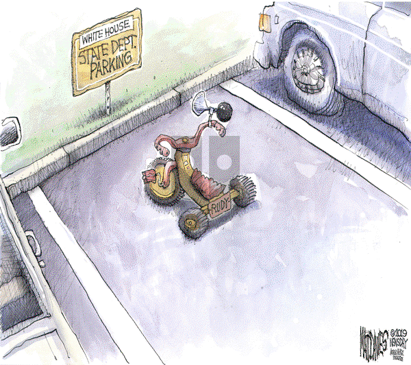 Matt Davies on Friday September 27, 2019 Comic Strip