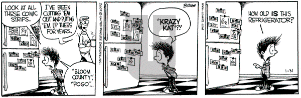 Grand Avenue on Thursday January 31, 2002 Comic Strip