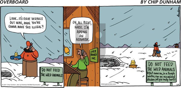 Overboard on Sunday February 19, 2017 Comic Strip