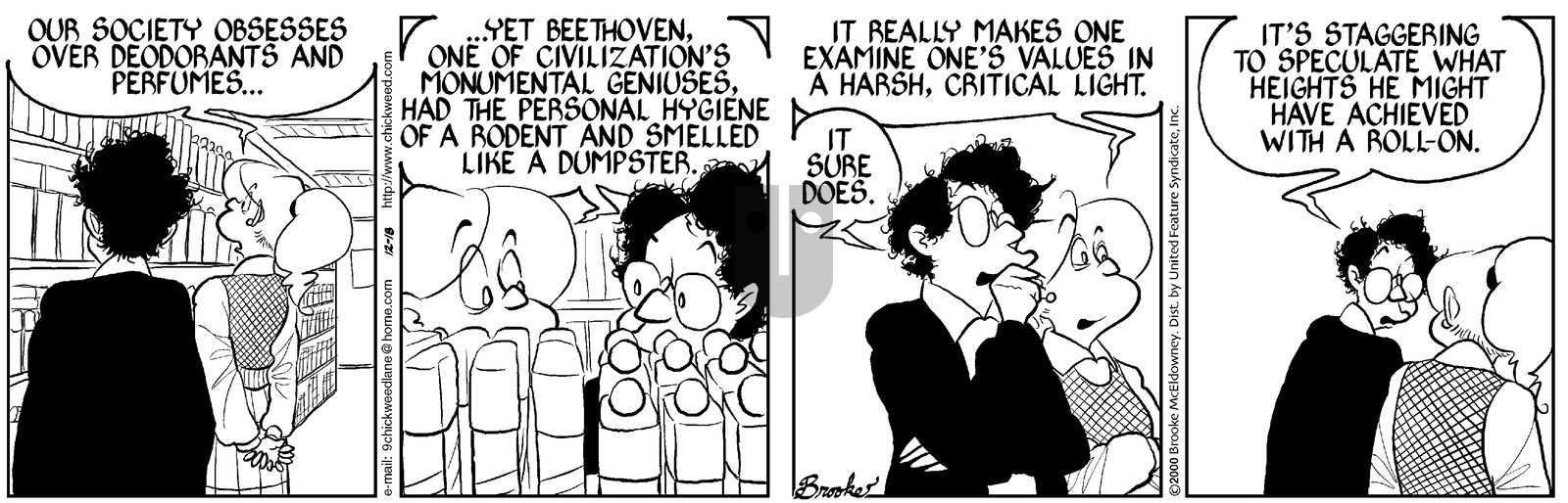 9 Chickweed Lane - Monday December 18, 2000 Comic Strip